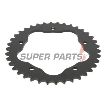 Заден пиньон -JT- JTR751,38, 38 зъба, стоманен, Ducati 748 748 1995-2003, 848 848 2010, 916 916 1994-2000, Biposto 748 1995-2003, Monster 800 2005-2007, Streetfighter 848 2010-2015