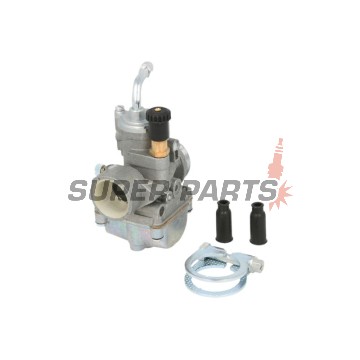 Карбуратор -MOTORIX- 21mm, ръчен смукач, AM6 - Yamaha TZR, DT, Aprilia RX, RS 50cc