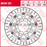 Спирачен диск -TRW- MSW201, 320mm, Honda VFR1200F V4 / DCT / ABS (2010-2015)