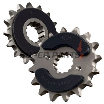 Преден пиньон -JT- JTF741,15RB, 15 зъба, с гумен демпфер, Ducati 1098 1098 2007-2009, 1198 1198 2009-2011, 749 749 2000-2006, 848 848 2008-2013, 998 998 2002-2003, 999 999 2003-2006, Biposto 749 2003-2007, Diavel 1198 2011-2017, GT 1000 2006-2010