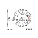 Заден пиньон -JT- JTR809,51, 51 зъба, стоманен, Kreideler 125 125 2007-2008, Suzuki TF 100/185 1981, TF 125 1979-2011