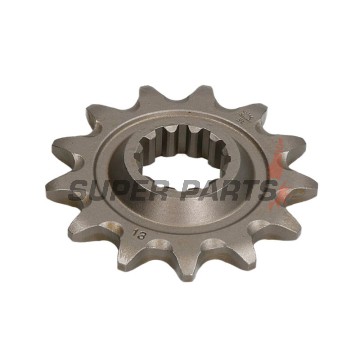 Преден пиньон -JT- JTF824,13SC, 13 зъба, самопочистващ, Husqvarna CR 125/250 2000-2005, SM 450 2005-2010, SM 510 2004-2010, SM 530 2008-2009, SM 570 2001-2004, SM 610 1998-2010, SM 630 2010, SMR 450 2003-2010, SMS 630 2010-2011, TC 250 2002-2008