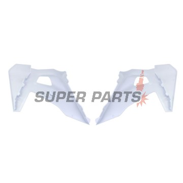 Предни странични пластмаси -POLISPORT- бели, HUSQVARNA FC, FE, TC, TE 50-450 2019-2023