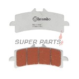 Накладки -BREMBO- 07BB37SR, Ducati Panigale / Diavel / 1098 / 1198, BMW S1000RR, Aprilia RSV4, KTM Super Duke, Suzuki Hayabusa / GSX-R, MV Agusta F3 / F4