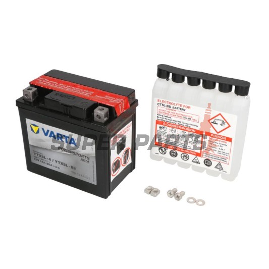Акумулатор -VARTA- YTX5L-BS, 4Ah 12V