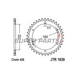 Заден пиньон -JT- JTR1839,55, 55 зъба, стоманен, Yamaha SR 400 2014-2017, SR 500 1991-1999