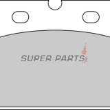 Накладки -FERODO- FDB108P, Aprilia AF1, Benelli 350/500/650/SEI, BMW K/R/K1, Ducati Monster/SS/Paso, Laverda, Moto Guzzi California/Le Mans, MZ ETZ/Saxon/Silver Star 1974-2007