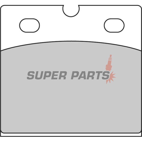 Накладки -FERODO- FDB108P, Aprilia AF1, Benelli 350/500/650/SEI, BMW K/R/K1, Ducati Monster/SS/Paso, Laverda, Moto Guzzi California/Le Mans, MZ ETZ/Saxon/Silver Star 1974-2007