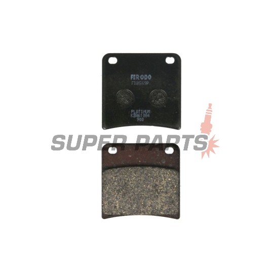 Накладки -FERODO- FDB569P, Kawasaki Z1300/ZG1300 DFI, Z500B, Suzuki GSX600F/750F/1100F Katana, GSX1100G, VX800 (1979-1997)