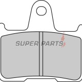 Накладки -FERODO- FDB2111ST, Kawasaki GTR 1400 / ZX-7RR 750 / ZZR 1400, Suzuki GSF Bandit 650 / GSX 1400 / GSX-R 600 / 750 / 1000 1996-2015