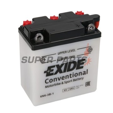 Акумулатор -EXIDE- 6N6-3B-1, 6Ah 6V