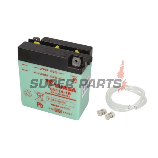 Акумулатор -YUASA- 6N11A-1B, 12Ah 6V