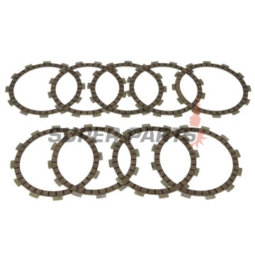 Съединител комплект (дискове) -TRW- MCC455-9, Gas Gas EC250F/250 4T (2010-2014), Yamaha WR250F (2001-2017), Yamaha YZ250F/YZ250FX (2001-2016)