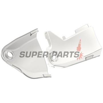 Протектори за графики -POLISPORT- прозрачни, KTM EXC, EXC-F, SX, SX-F, XC, XC-F, XCF-W, XC-W 50-505 2016-2019