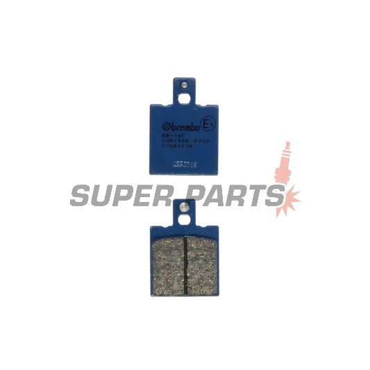 Накладки -BREMBO- 07BB0106, Aprilia RS / Cagiva Mito / Ducati Monster SS 748 916 / Moto Guzzi Nevada V35 V65 / KTM GS MX / Husqvarna CR WR / MZ Skorpion / Yamaha TDR SZR (1974-2010)