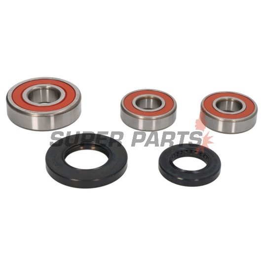 Колесен лагер комплект -TOURMAX- Suzuki GSF 600 1995-2003, Suzuki GSF 650 2005-2012, Suzuki GSX 650 2008-2009, Suzuki GSX-R 600 1992-1996, Suzuki GSX-R 750 1993-1995, Suzuki SFV 650 2009-2015, Suzuki SV 650 2003-2015