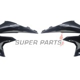 Предни странични пластмаси -POLISPORT- черни, YAMAHA YZ 250/450 2018-2023