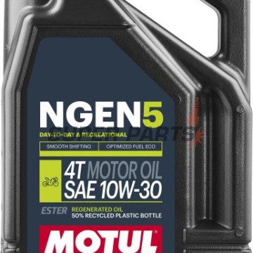 Двигателно масло -MOTUL- 10W30, полу-синтетика, 4L