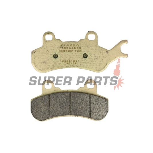 Накладки -FERODO- FDB2316SG, CAN-AM Defender 800 2016-2021