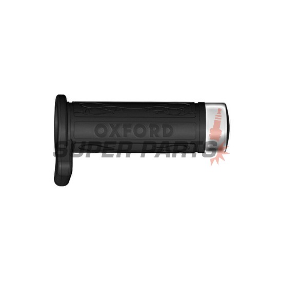 Подгряващи ръкохватки -OXFORD- HotGrips Essential Cruiser, хром бутон