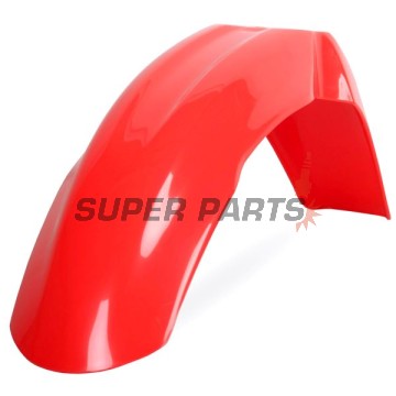 Преден Supermoto калник -POLISPORT- червен, HONDA CR, CRF 125/250/450 2002-2003