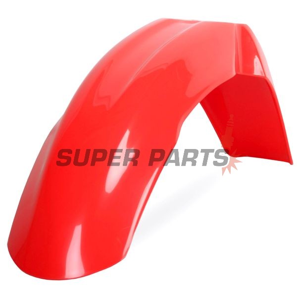 Преден Supermoto калник -POLISPORT- червен, HONDA CR, CRF 125/250/450 2002-2003