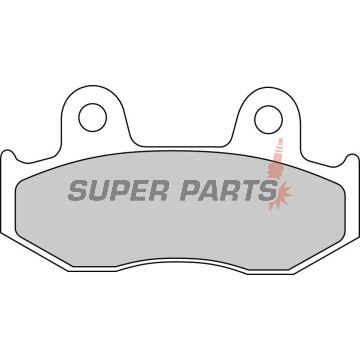Накладки -FERODO- FDB2086P, Suzuki AN Burgman 400 / 400S 1999-2005