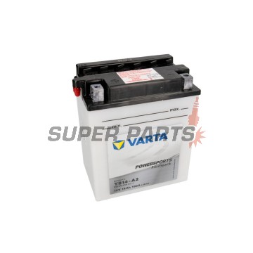 Акумулатор -VARTA- YB14-A2, 14Ah 12V