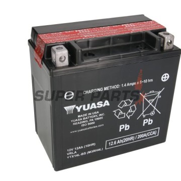 Акумулатор -YUASA- YTX14L-BS, 13Ah 12V