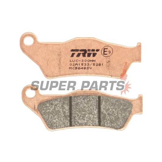 Накладки -TRW- MCB648SV, Alfer 250, Aprilia MX/Mana/Pegaso/RST, ATK Cross/Enduro, BMW G450X/HP2, Ducati Monster, Gas Gas EC, Husqvarna SM/TE/WR, KTM Adventure/EXC/SX, Moto Guzzi Stelvio, Yamaha TT/Majesty