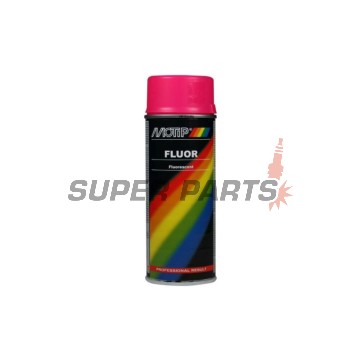 Флуоресцентна боя -MOTIP- розова, 400ml