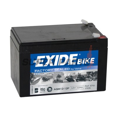 Акумулатор -EXIDE- AGM12-12F, 12Ah 12V
