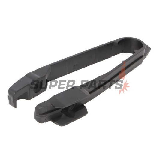 Плъзгач за верига -POLISPORT- черен, полиуретан, KTM EXC, SX 125-525 1993-2007
