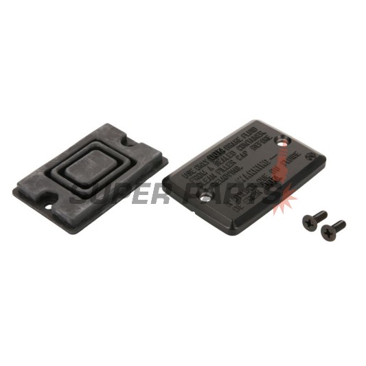 Капачка за резервоар за спирачна течност -TOURMAX- Kawasaki GPX 600 1992-1996, Kawasaki GPZ 500 1994-1998, Kawasaki GPZ 1100 1995-1997, Kawasaki GTR 1000 1992-1998, Kawasaki ZG 1200 1992-1998, Kawasaki ZR 1100 1992-1994