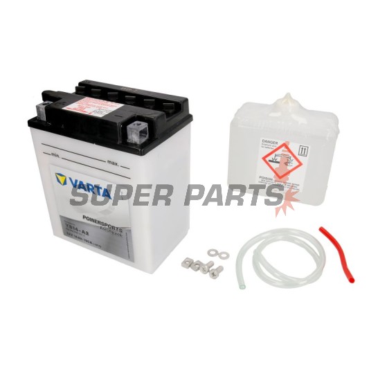 Акумулатор -VARTA- YB14-A2, 14Ah 12V