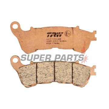 Накладки -TRW- MCB776SH, Harley-Davidson XL883-1200 Sportster + Honda CB-CBF-CBR / FES-FJS-NSS Forza / NC-NT-SH-ST / VFR-VT-XL + Suzuki Burgman / Sixteen / Boulevard-Intruder 1800 (2004-2018)