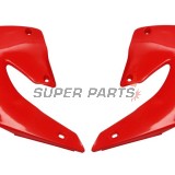 Предни странични пластмаси -POLISPORT- червени, HONDA CR 125/250 2000-2001