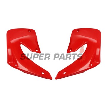 Предни странични пластмаси -POLISPORT- червени, HONDA CR 125/250 2000-2001