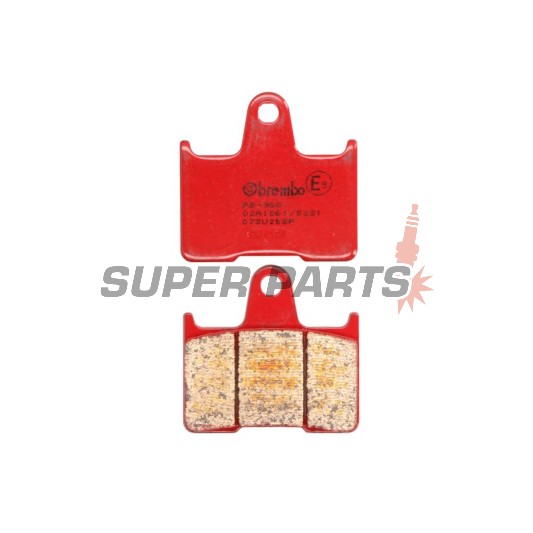 Накладки -BREMBO- 07SU25SP, Suzuki GSX-R600/1000 (2001-2006)