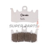 Накладки -BREMBO- 07BB38LA, Aprilia ETV/Tuono, BMW GS/R, Ducati Monster/Multistrada, Triumph Tiger 310-1300cc (1991-2022)
