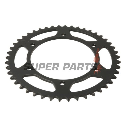 Заден пиньон -JT- JTR817,46, 46 зъба, стоманен, Derbi Mulhacen 659 2006-2008, Suzuki RGV 250 1989-1990
