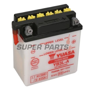 Акумулатор -YUASA- YB3L-A, 3Ah 12V