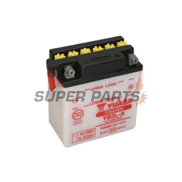Акумулатор -YUASA- YB3L-A, 3Ah 12V