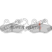 Накладки -FERODO- FDB2190EF, Cagiva Passing/Stella 50-125 1993-1997; Garelli Freeland/Joker/KRS 50-150 2002; Honda Dylan 125 2003-2005; Peugeot Tweet 50-150 2010; PGO T.Rex/PM-X/Charge 50-150 1999-2004; SYM Shark/Red Devil/Jungle 50-125 1997-2005