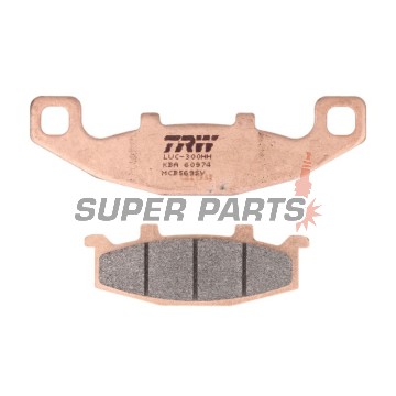 Накладки -TRW- MCB569SV, Hyosung GT250 Naked, Kawasaki Vulcan/Twister/Ninja/GPZ/GTR/KLE/Zephyr/ZZR/ZX 250-1100, Suzuki DR Big 800, GS500E, Bandit 400, GSX1100G, VX800 (1987-2007)