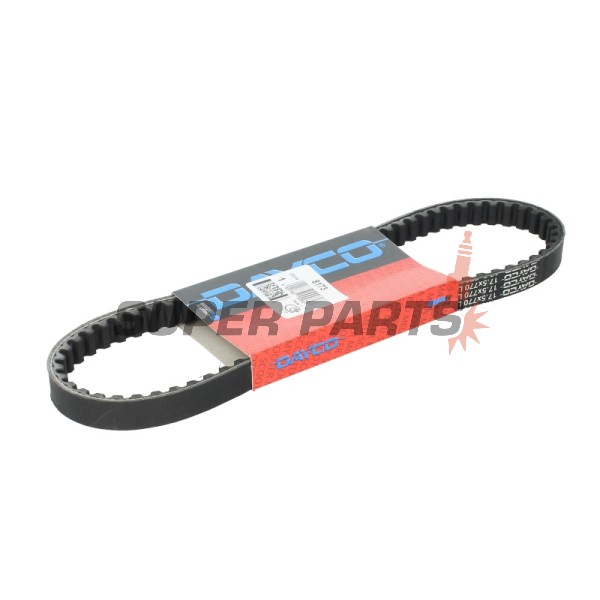 Ремък -DAYCO- DAY8173, 770x17.5mm, Aprilia Scarabeo 100, Benelli K2 / Naked 100, Italjet Millenium 100, MBK Ovetto / Nitro / Booster 100, Yamaha BW S / Neos / Aerox 100 1999-2002