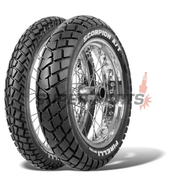 Задна офроуд гума -PIRELLI MOTOR- 140/80-18, MT90 A/T SCORPION