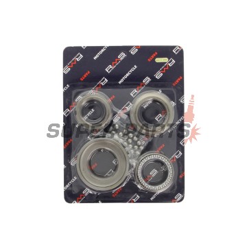 Лагери за предница комплект -RMS- Peugeot Elyseo 100 2000-2001, Peugeot Elyseo 50 1999, Peugeot Elystar 125/150 2003, Peugeot Elystar 50 2003-2005, Peugeot Jet Force 125 2003-2004, Peugeot Jet Force 50 2003