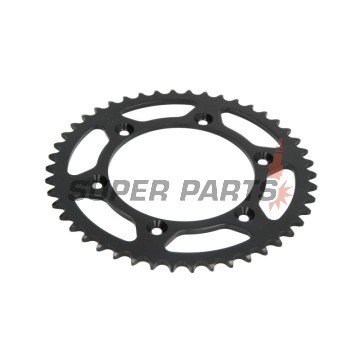 Заден пиньон -JT- JTR706,46, 46 зъба, стоманен, Aprilia MXV 450 2010-2012, RXV 450/550 2006-2012, SXV 450/550 2006-2012
