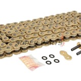 Верига -DID- 520ZVMXG&G-118, размер 520, 118 звена, двойно усилена, златиста